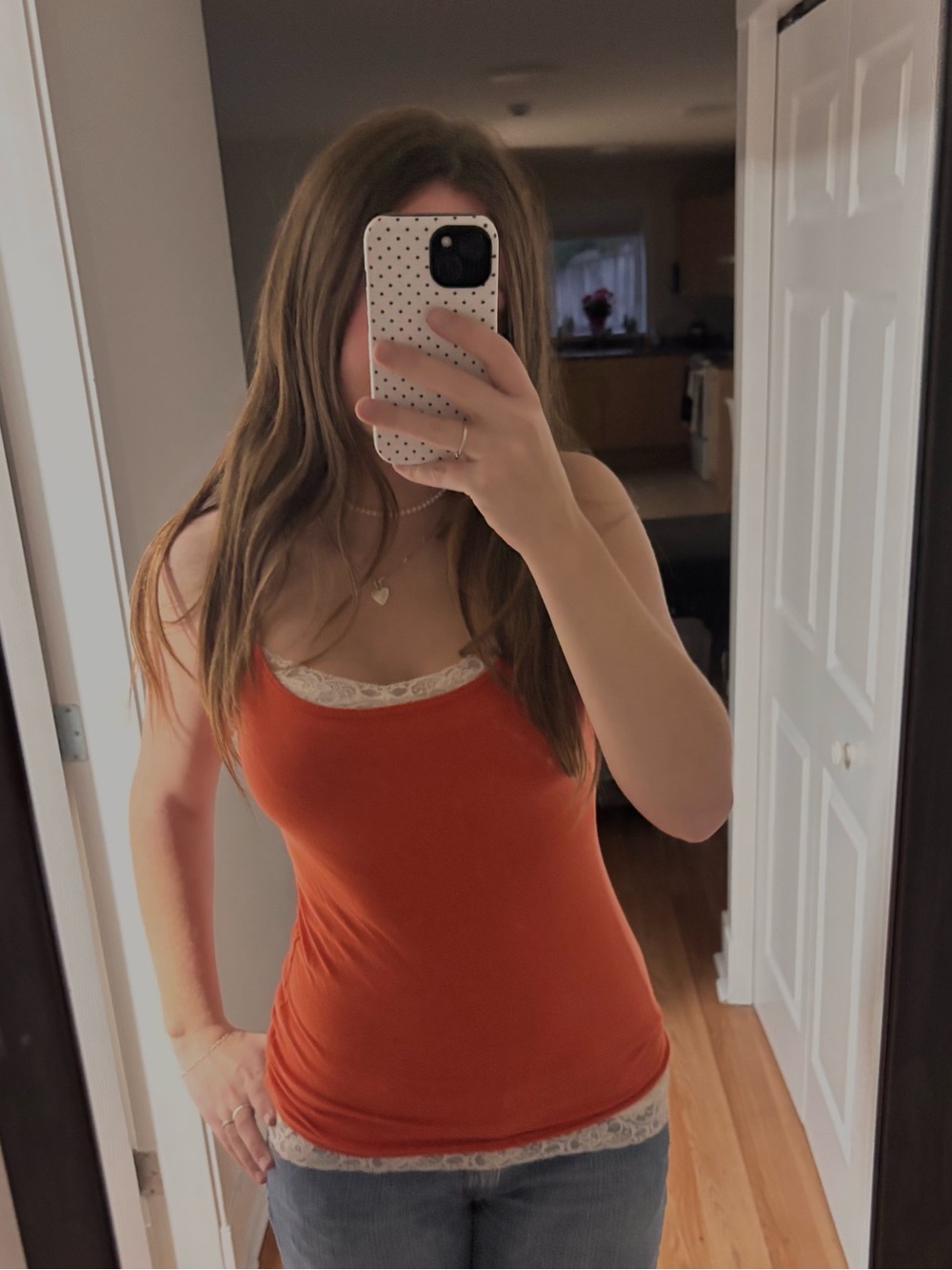 Y2K Warehouse Orange Camisole
